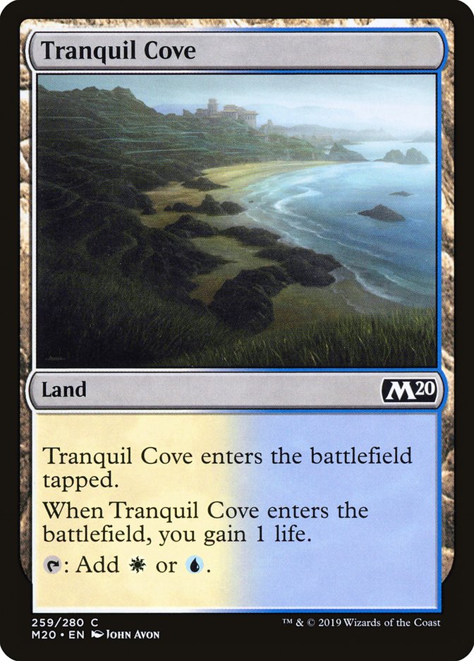 Magic the Gathering Card - Tranquil Cove - MTG Circle