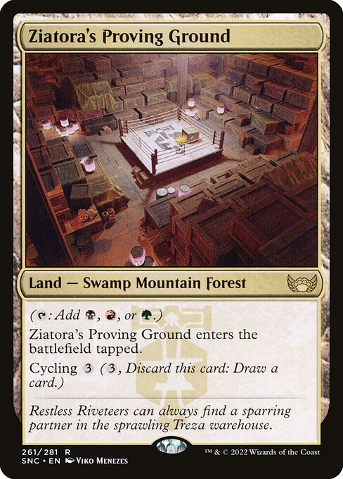 Magic the Gathering Card - Ziatora's Proving Ground - MTG Circle