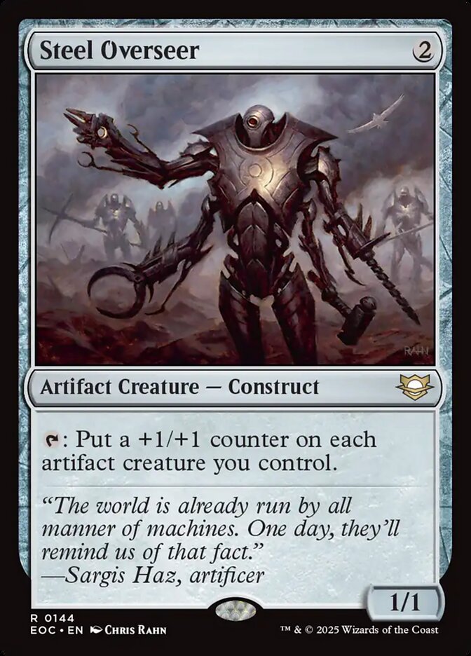 Magic the Gathering Card - Steel Overseer - MTG Circle