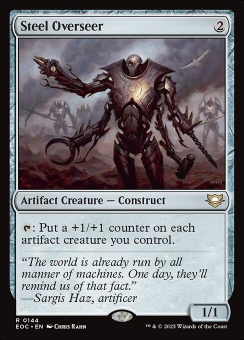 Magic the Gathering Card - Steel Overseer - MTG Circle