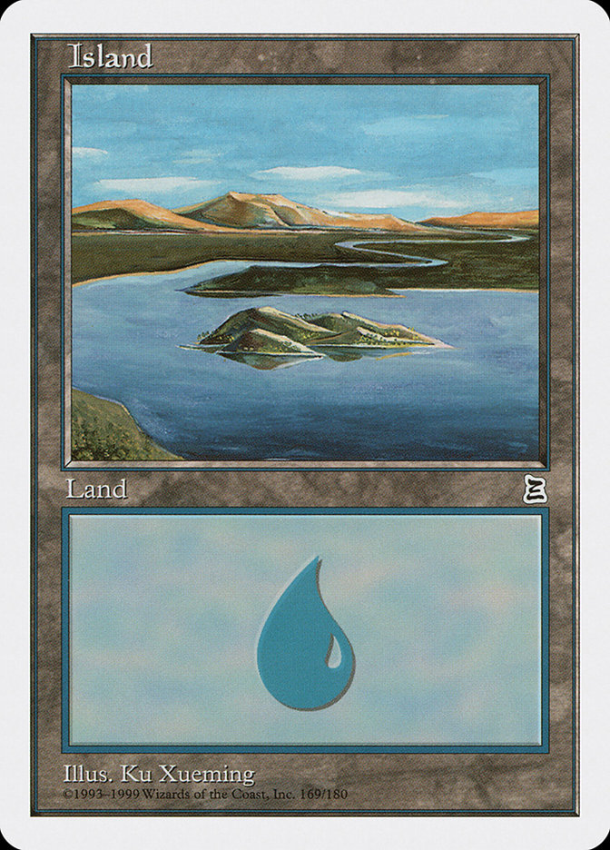 Magic the Gathering Card - Island - MTG Circle