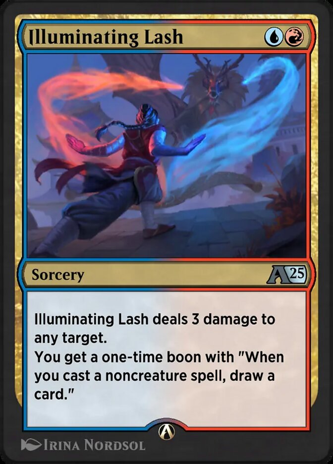 Magic the Gathering Card - Illuminating Lash - MTG Circle