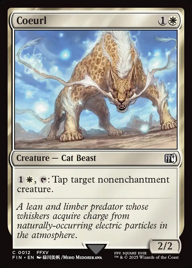 Magic the Gathering Card - Coeurl - MTG Circle