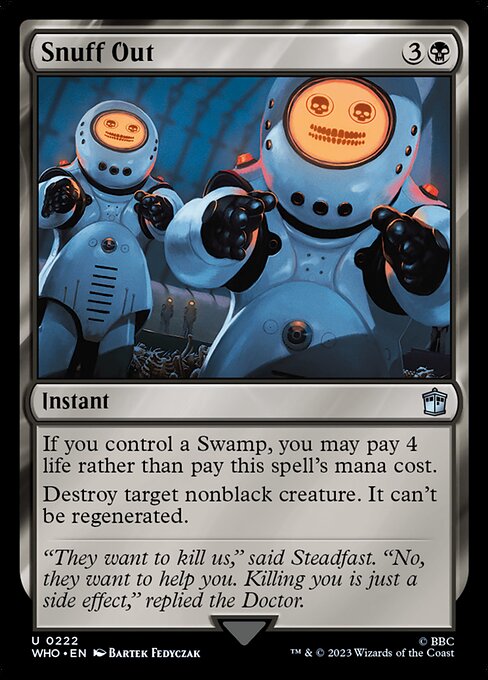 Magic the Gathering Card - Snuff Out - MTG Circle