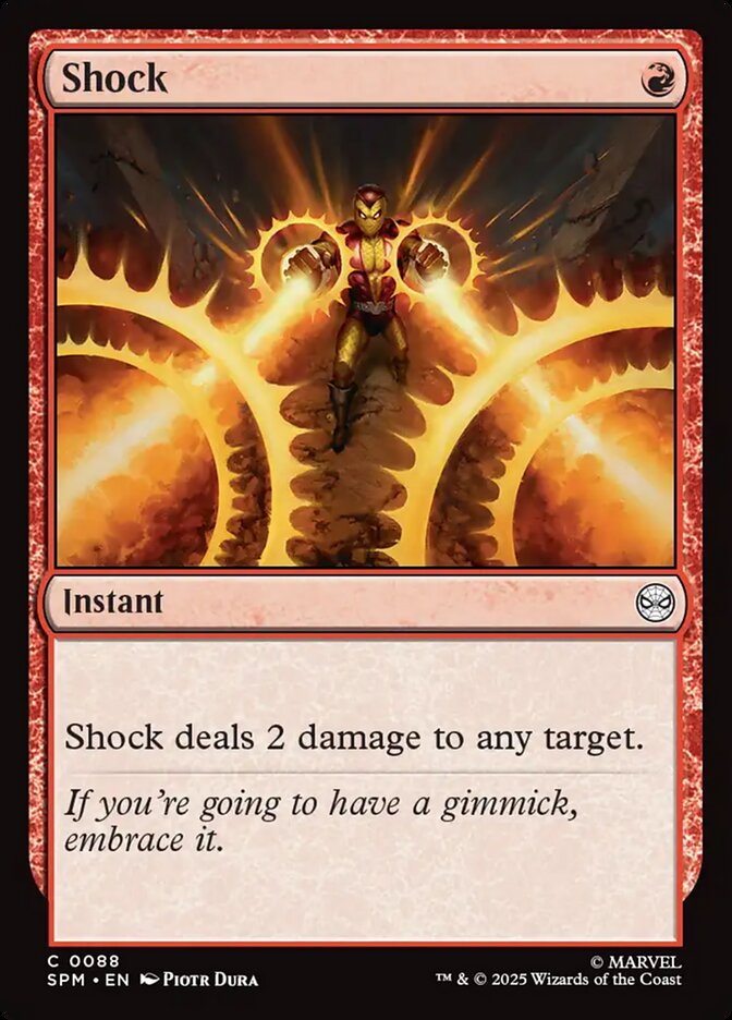 Magic the Gathering Card - Shock - MTG Circle