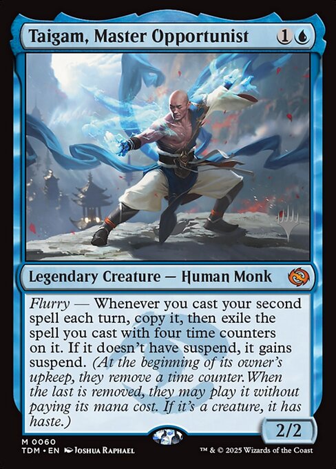 Magic the Gathering Card - Taigam, Master Opportunist - MTG Circle