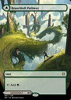 Magic the Gathering Card - Branchloft Pathway // Boulderloft Pathway - MTG Circle