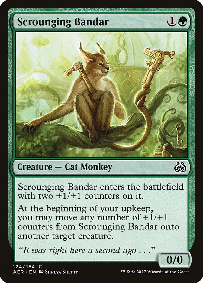 Magic the Gathering Card - Scrounging Bandar - MTG Circle