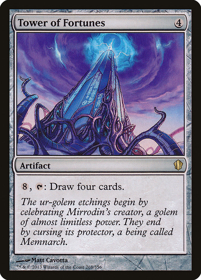 Magic the Gathering Card - Tower of Fortunes - MTG Circle