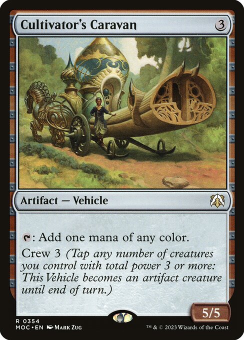 Magic the Gathering Card - Cultivator's Caravan - MTG Circle