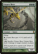 Magic the Gathering Card - Unyaro Bees - MTG Circle