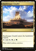Magic the Gathering Card - Sandsteppe Citadel - MTG Circle