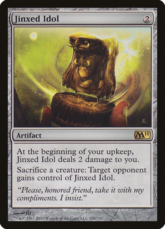 Magic the Gathering Card - Jinxed Idol - MTG Circle