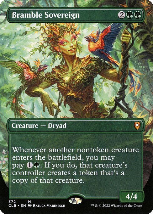 Magic the Gathering Card - Bramble Sovereign - MTG Circle