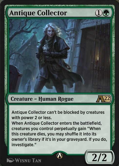 Magic the Gathering Card - Antique Collector - MTG Circle