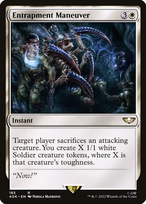 Magic the Gathering Card - Entrapment Maneuver - MTG Circle