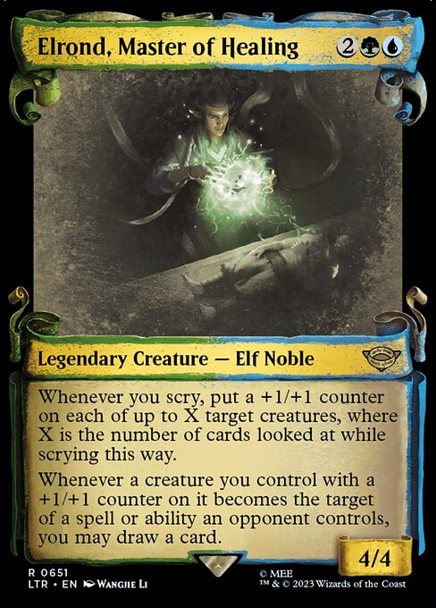 Magic the Gathering Card - Elrond, Master of Healing - MTG Circle