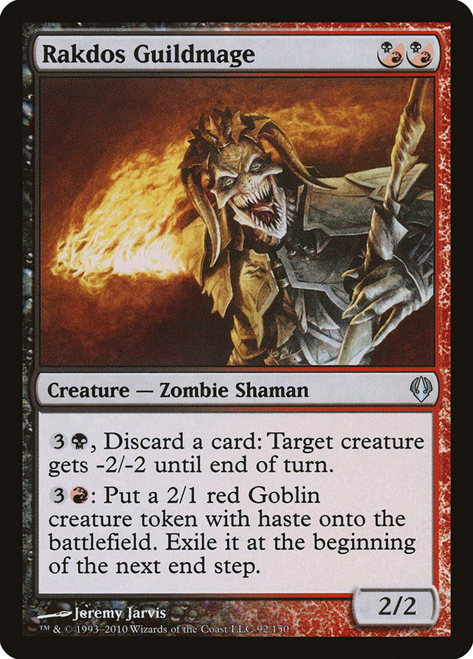 Magic the Gathering Card - Rakdos Guildmage - MTG Circle