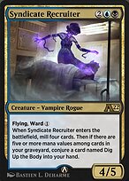 Magic the Gathering Card - Syndicate Recruiter - MTG Circle