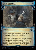 Magic the Gathering Card - Stern Scolding - MTG Circle