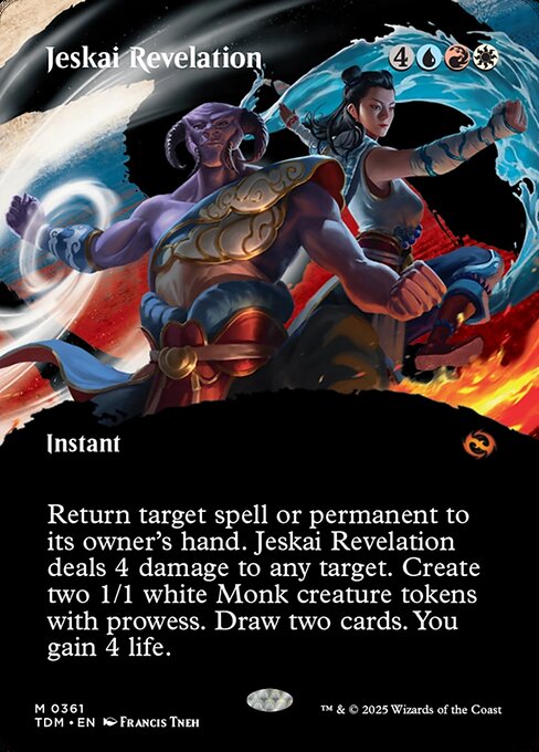 Magic the Gathering Card - Jeskai Revelation - MTG Circle