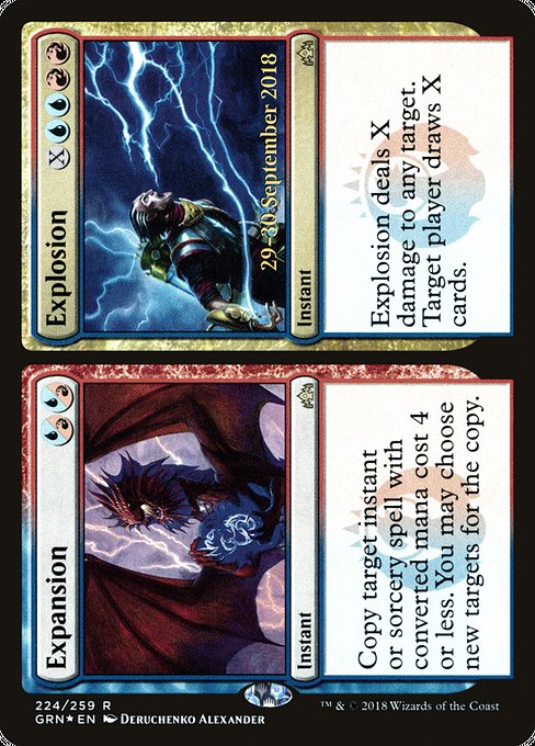 Magic the Gathering Card - Expansion // Explosion - MTG Circle