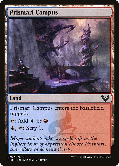 Magic the Gathering Card - Prismari Campus - MTG Circle