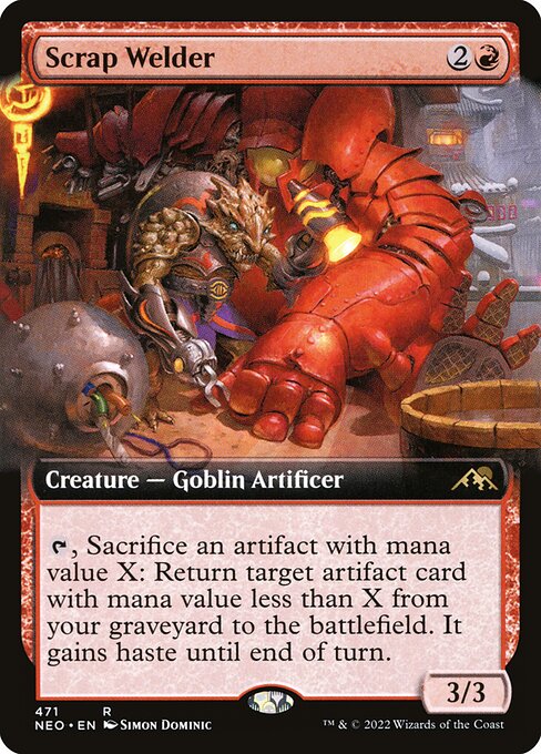 Magic the Gathering Card - Scrap Welder - MTG Circle