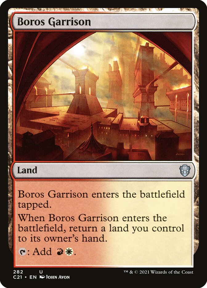Magic the Gathering Card - Boros Garrison - MTG Circle