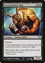 Magic the Gathering Card - Gutwrencher Oni - MTG Circle