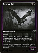 Magic the Gathering Card - Courier Bat - MTG Circle