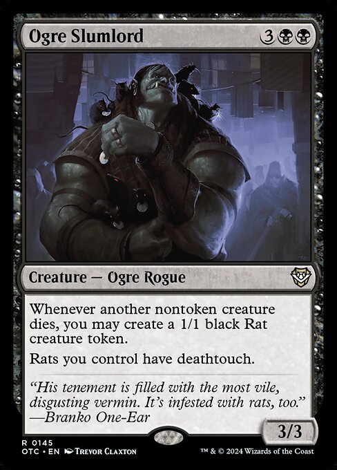 Magic the Gathering Card - Ogre Slumlord - MTG Circle