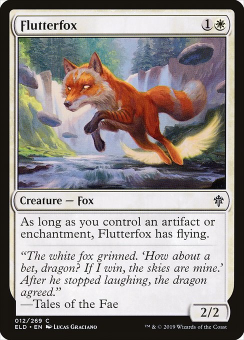 Magic the Gathering Card - Flutterfox - MTG Circle