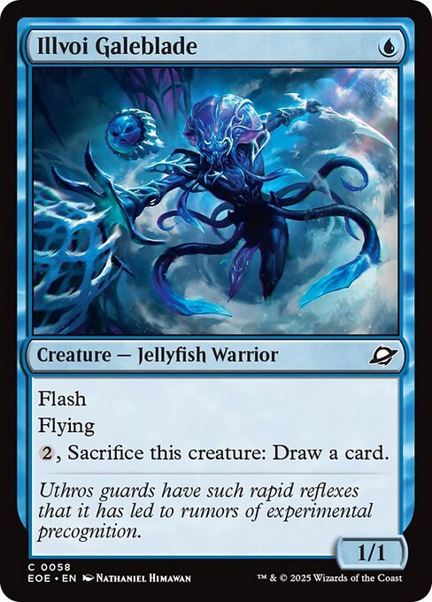 Magic the Gathering Card - Illvoi Galeblade - MTG Circle