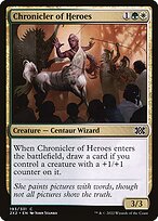 Magic the Gathering Card - Chronicler of Heroes - MTG Circle