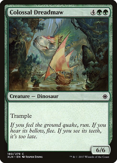 Magic the Gathering Card - Colossal Dreadmaw - MTG Circle