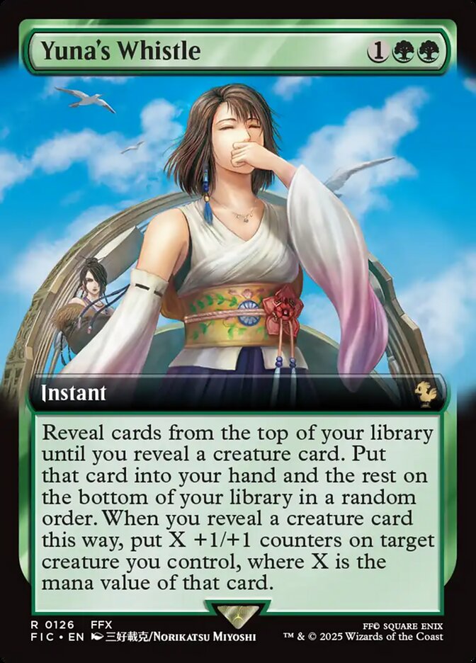 Magic the Gathering Card - Yuna's Whistle - MTG Circle
