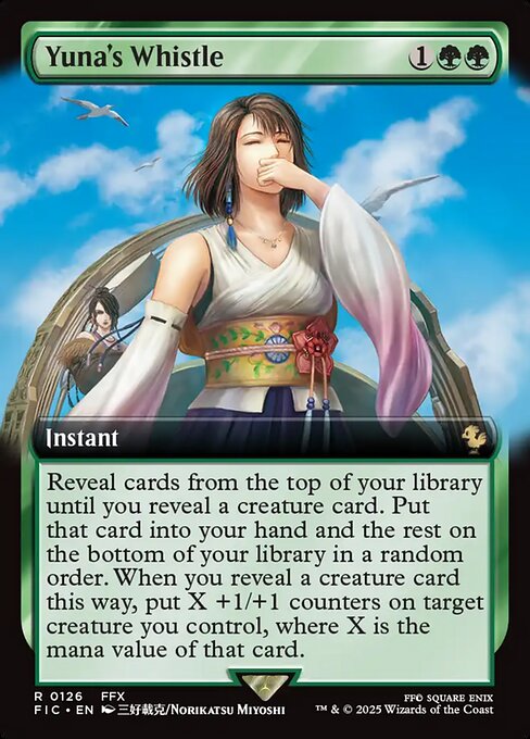 Magic the Gathering Card - Yuna's Whistle - MTG Circle