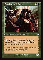 Magic the Gathering Card - Somberwald Sage - MTG Circle