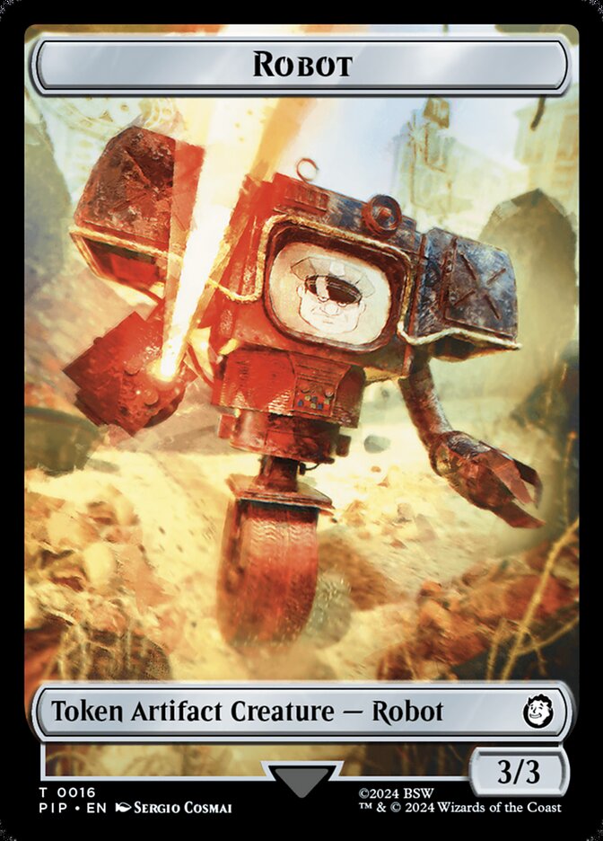 Magic the Gathering Card - Robot - MTG Circle