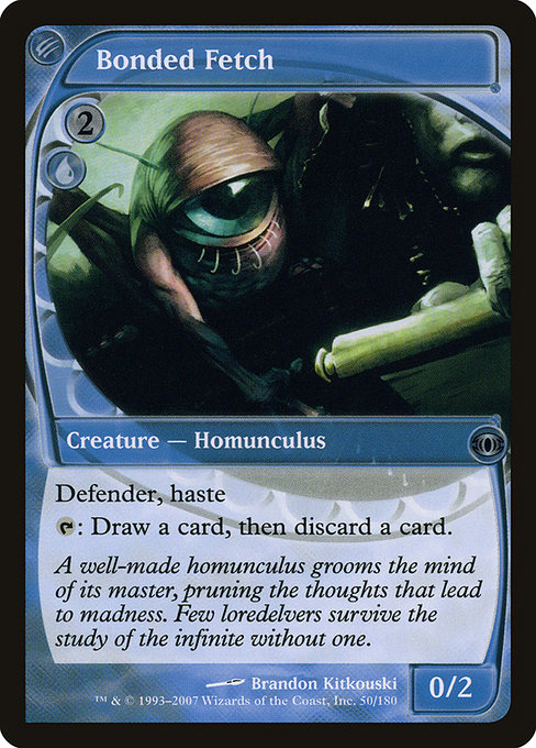 Magic the Gathering Card - Bonded Fetch - MTG Circle