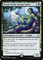 Magic the Gathering Card - Dryad of the Ilysian Grove - MTG Circle