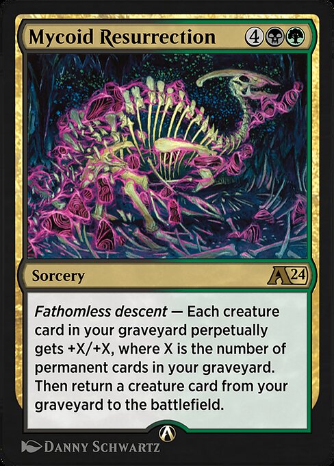Magic the Gathering Card - Mycoid Resurrection - MTG Circle