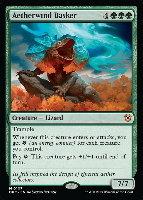 Magic the Gathering Card - Aetherwind Basker - MTG Circle