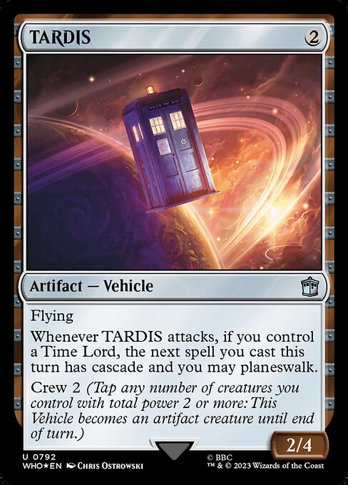 Magic the Gathering Card - TARDIS - MTG Circle