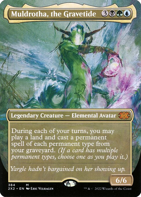 Magic the Gathering Card - Muldrotha, the Gravetide - MTG Circle