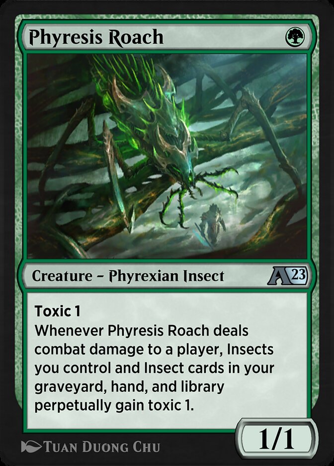 Magic the Gathering Card - Phyresis Roach - MTG Circle