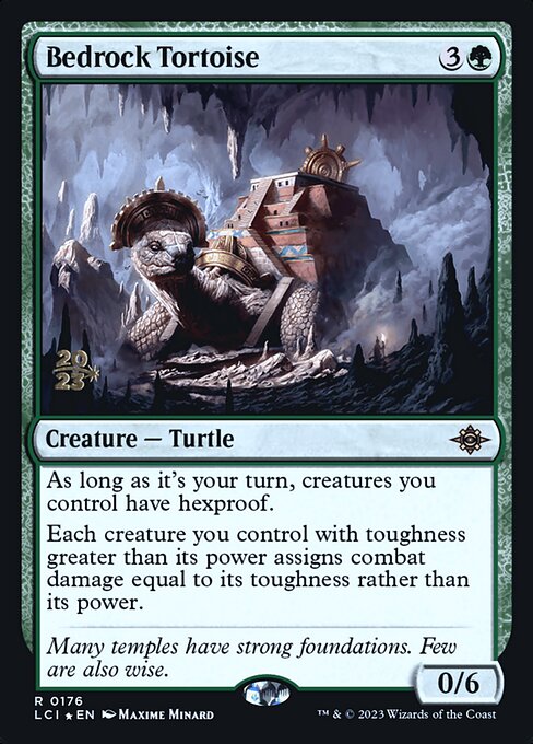 Magic the Gathering Card - Bedrock Tortoise - MTG Circle