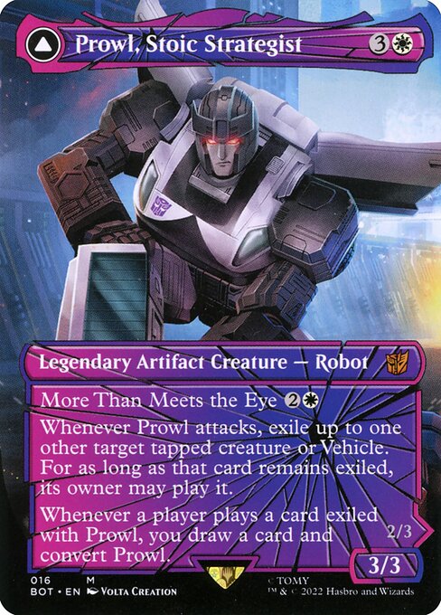 Magic the Gathering Card - Prowl, Stoic Strategist - MTG Circle