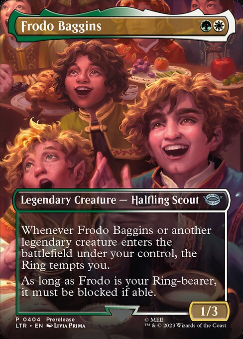 Magic the Gathering Card - Frodo Baggins - MTG Circle